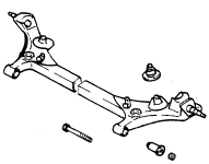 Rear axis